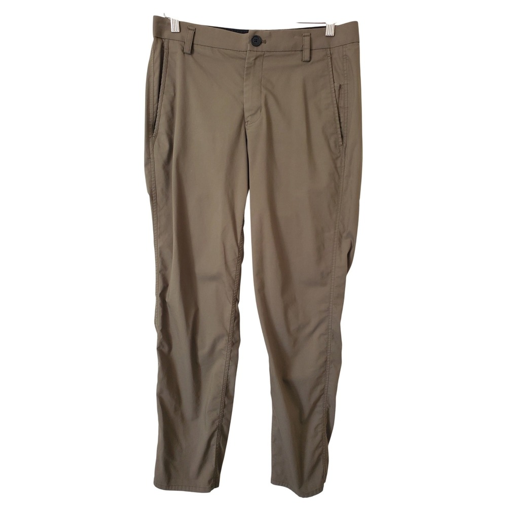 Kit and Ace Mens Technical Navigator Chino Tapered‎ Size 32 Olive Green